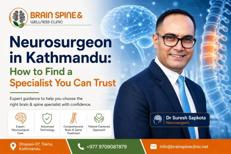 Neurosurgeon in Kathmandu Dr Suresh Sapkota